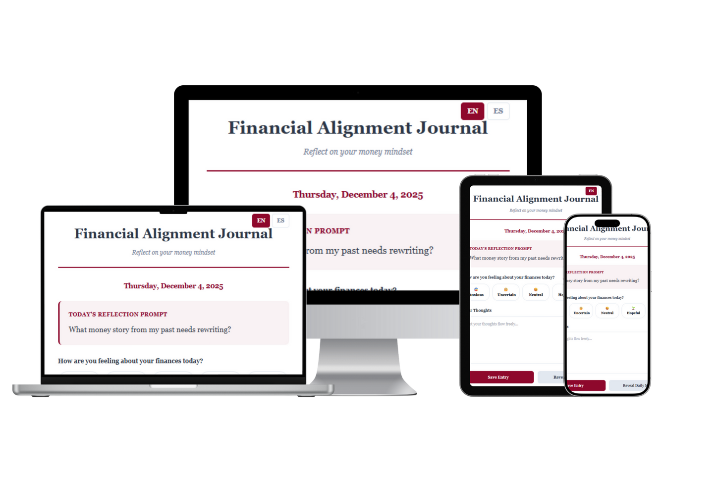 *FREE* Financial Alignment Journal EN | ES