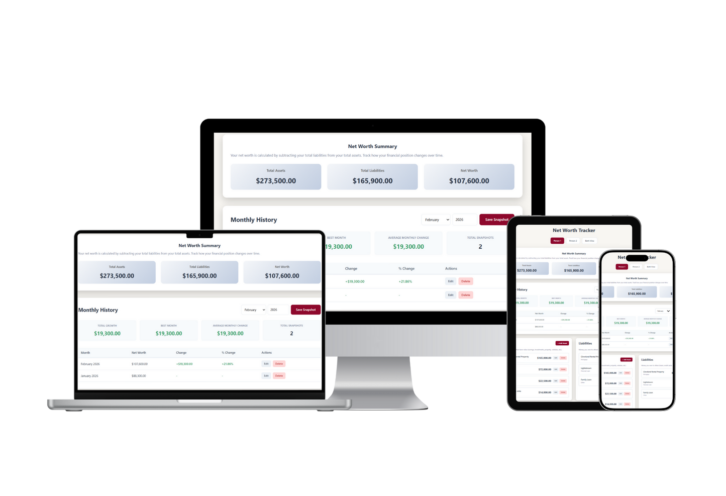 Net Worth Calculator